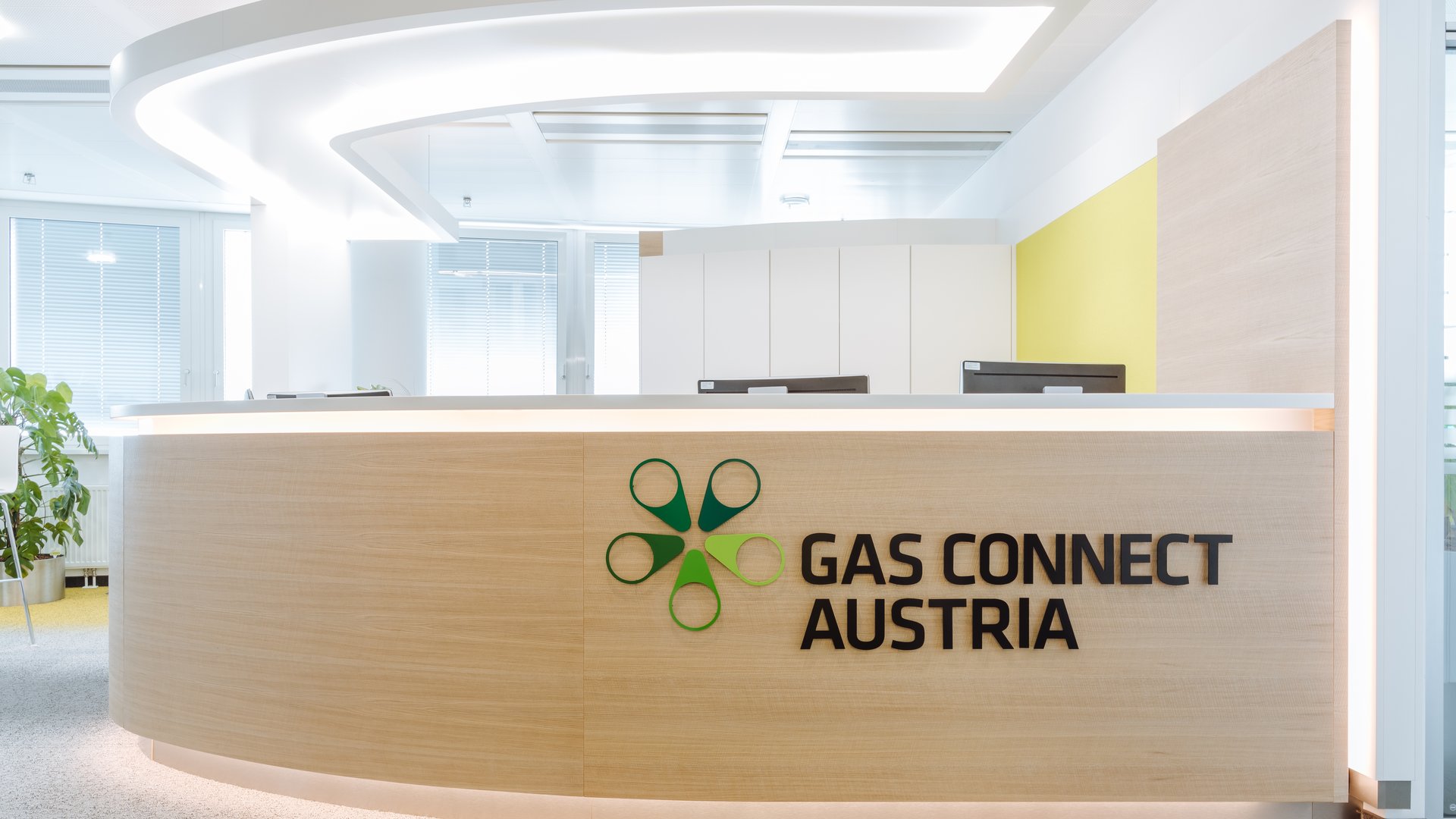 Büroeinrichtung Gas Connect Austria
