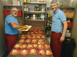 Kochen für die Gruft