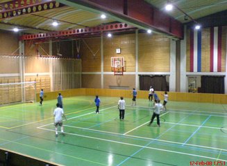  Unsere Sporttischler beim Fußballspielen