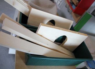  Aktion - Ferienspaß, Wir bauen uns eine Blumenbank 