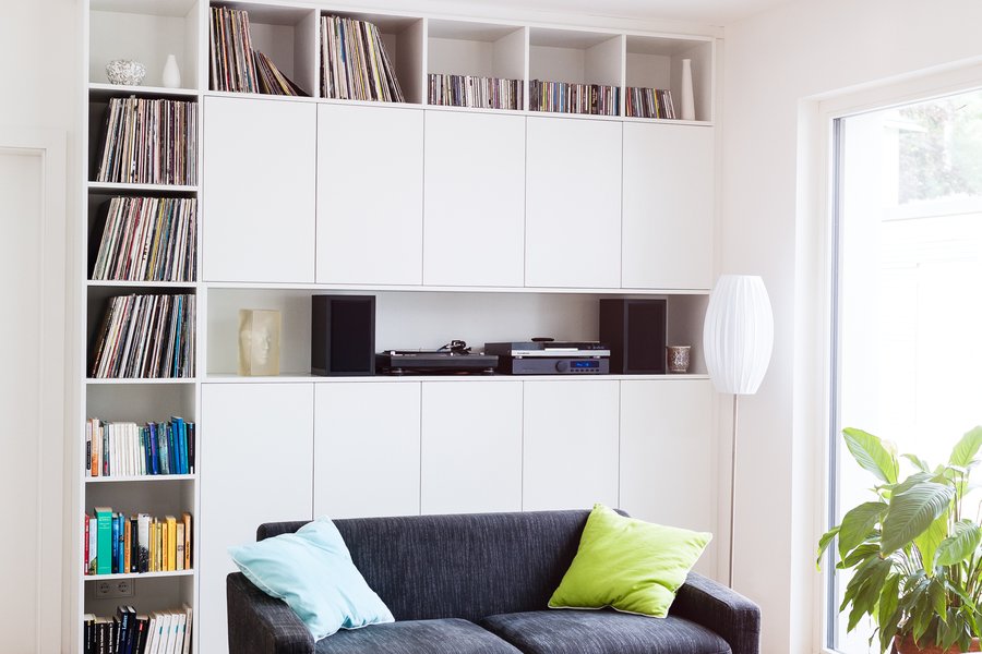Gesamtkonzeption Vorzimmer und Küche