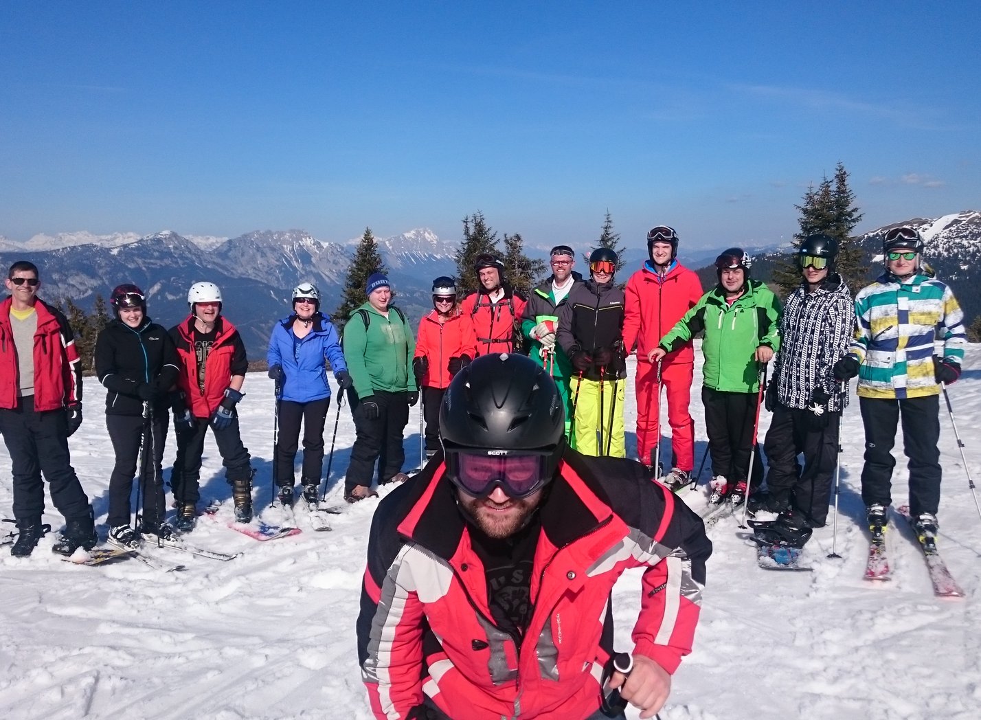 Schiwochende Firma Krumböck Schladming