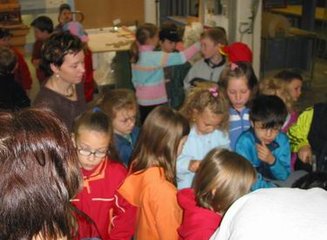  Volksschule Gerersdorf zu Besuch in unserer Werkstatt