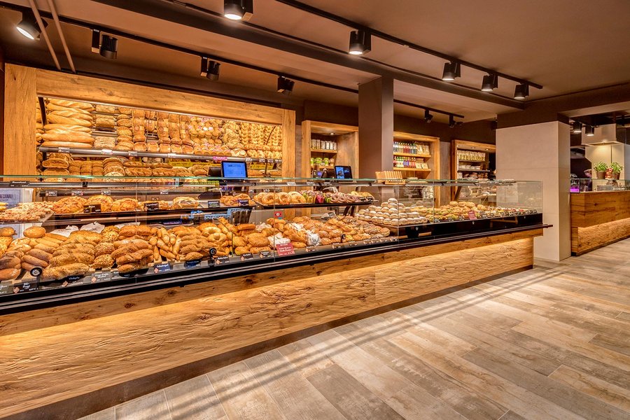 Ladenbau Cafe Bäckerei Geier