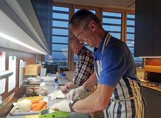 Kochen für die Gruft