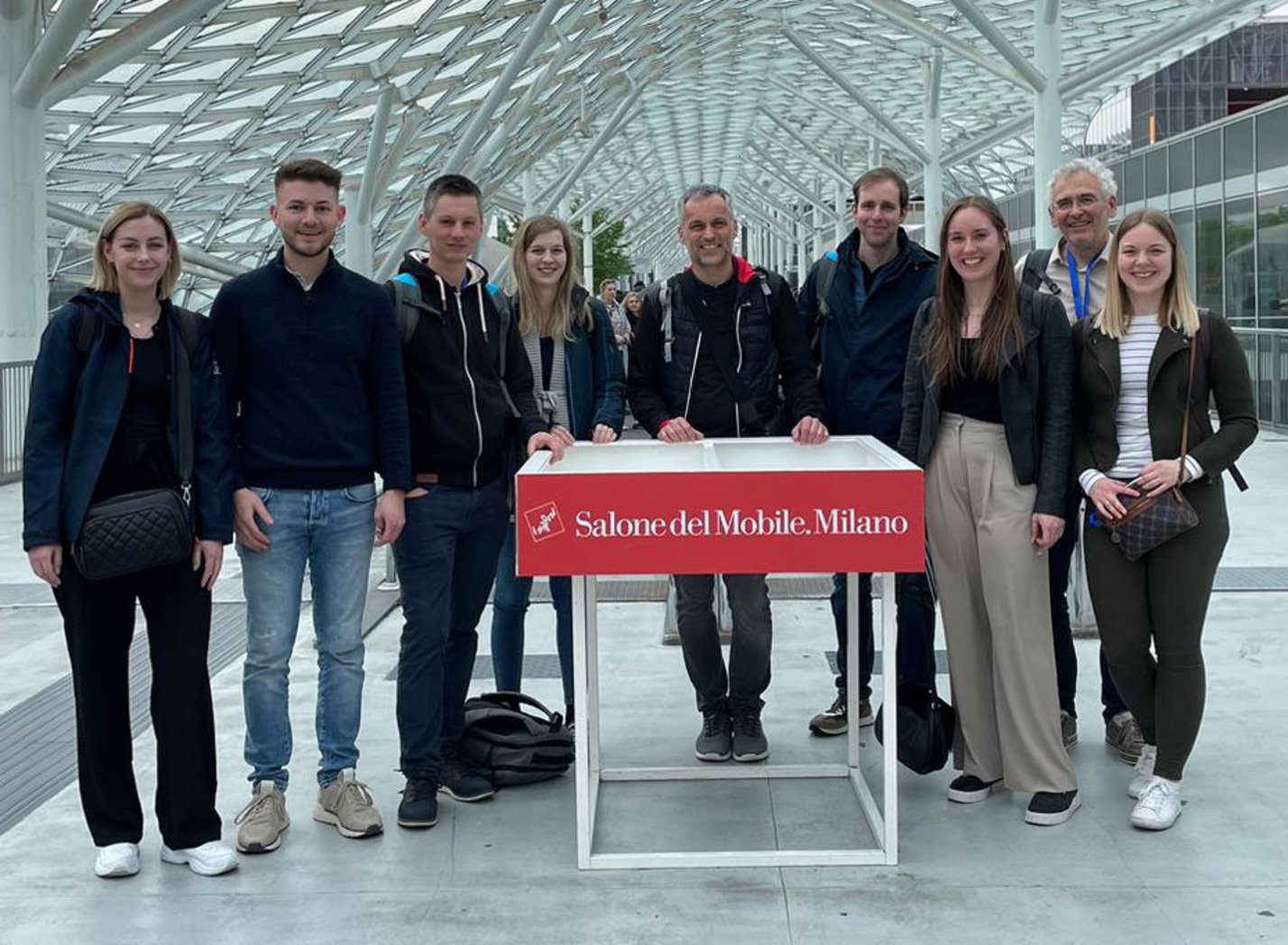 Tischlerei Krumböck auf Messe Salone del Mobile in Mailand