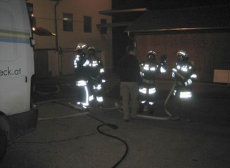  Feuerwehrübung am Firmengelände