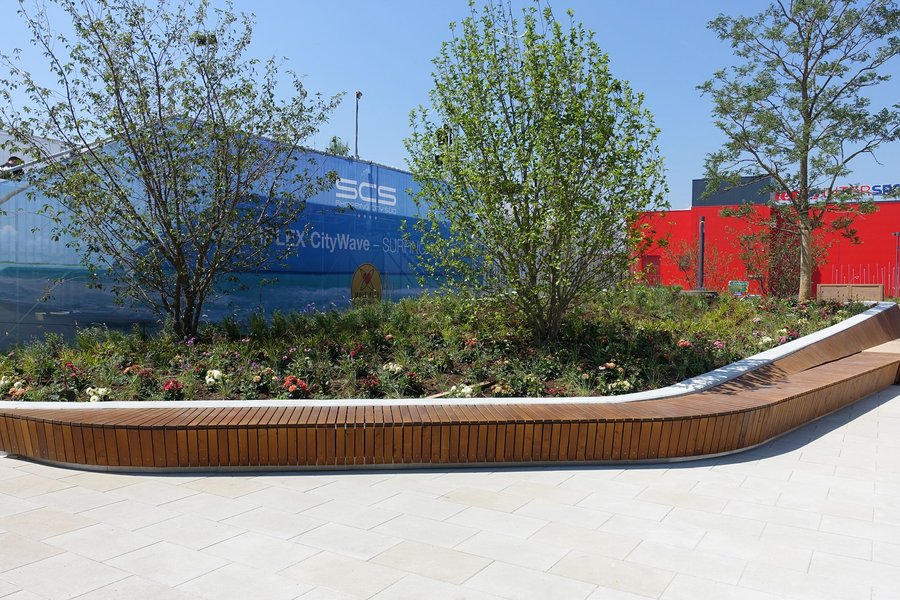 Sitzbank SCS Multiplex Terrassen