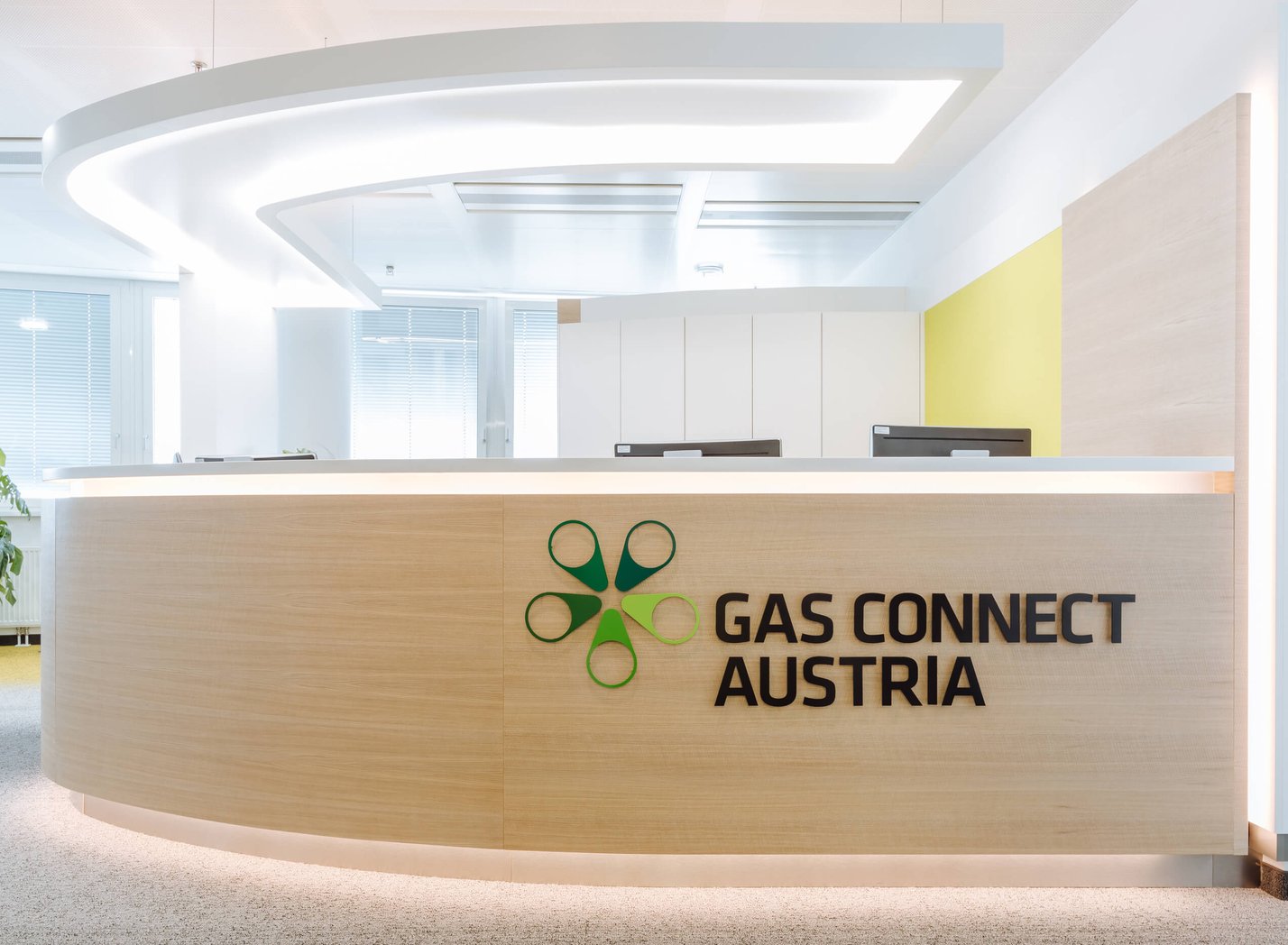 Büroeinrichtung Gas Connect Austria