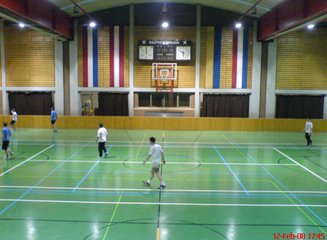 Unsere Sporttischler beim Fußballspielen