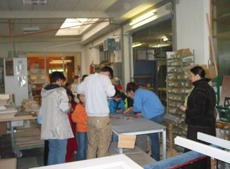  Volksschule Gerersdorf zu Besuch in unserer Werkstatt