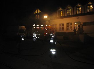  Feuerwehrübung am Firmengelände