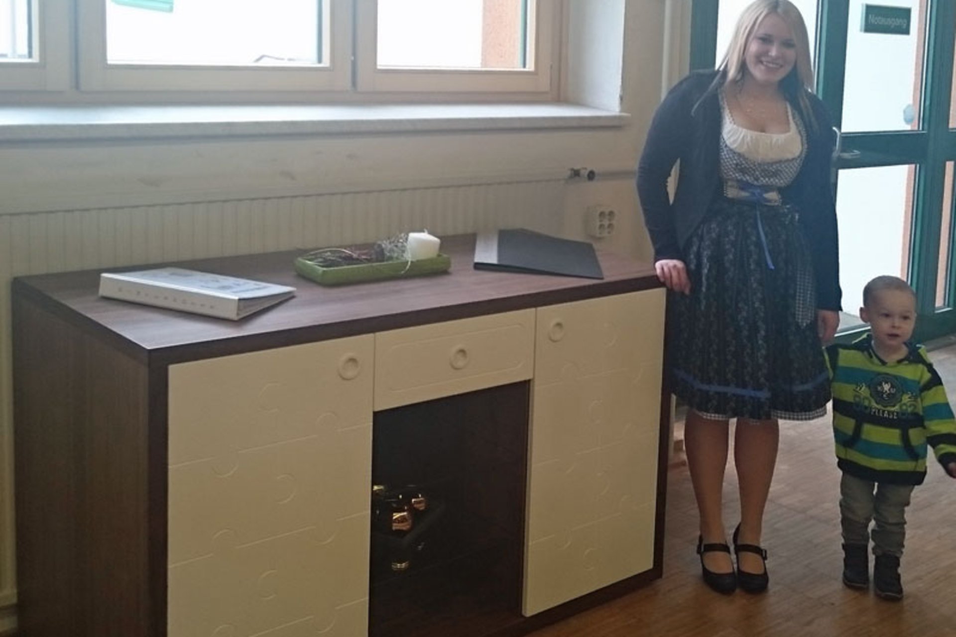 Präsentation Gesellenstück am 29.01.2015 "Taschenschrank"
