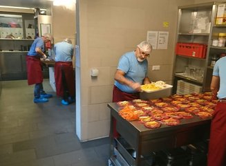 Kochen für die Gruft