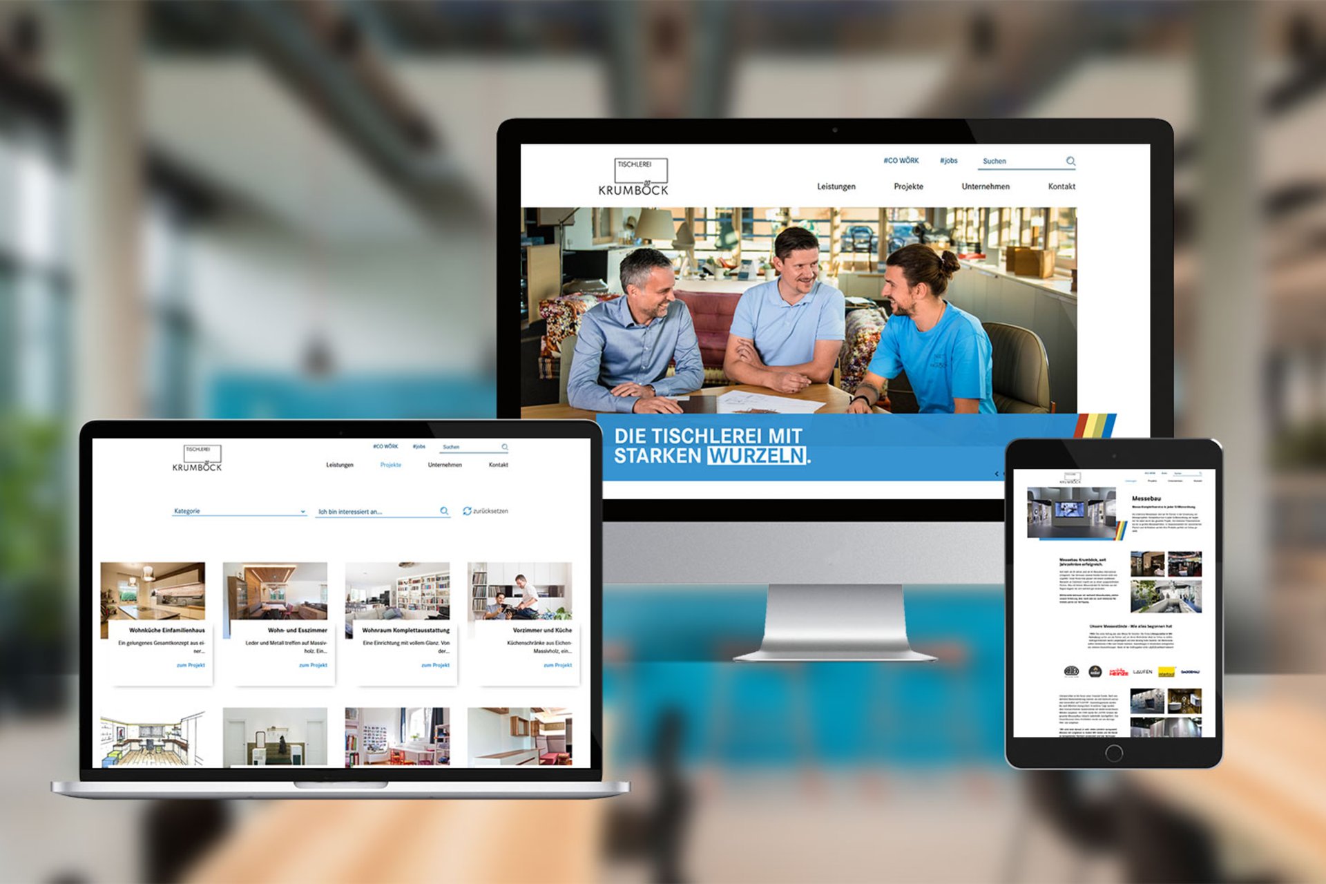 Neue Website Krumböck