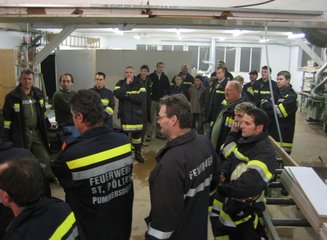  Feuerwehrübung am Firmengelände