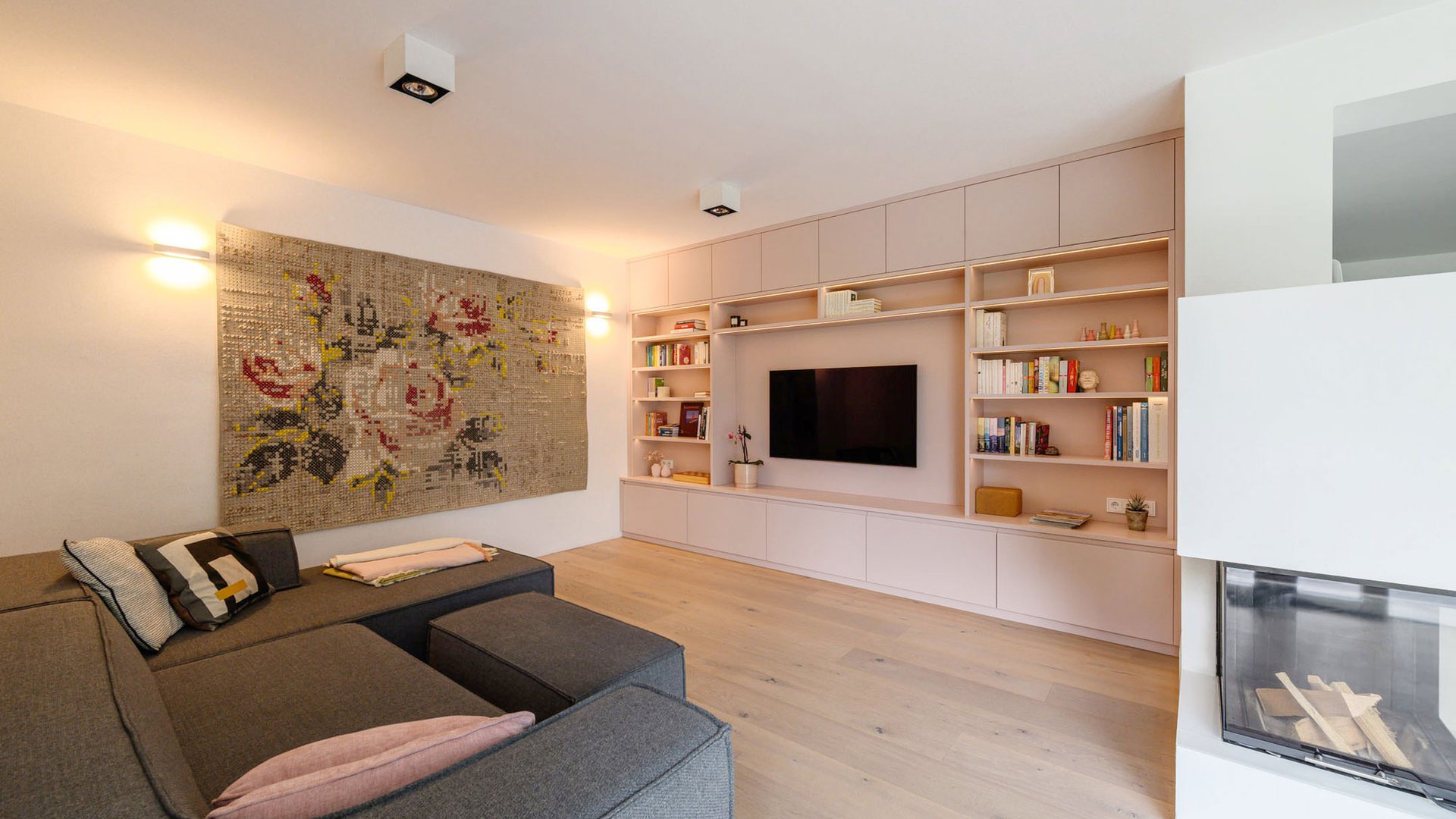© Wolfgang Stecher/grapple.at Privathaus - Wohnzimmer und Vorzimmer